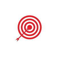 Target icon vector ilustration template