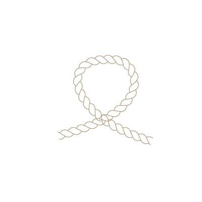 Rope icon vector illustration template