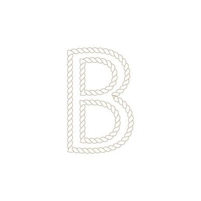 B Rope icon vector illustration template