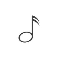 Music Note Icon Vector illustration design