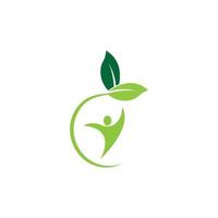 Human Healthy Life Logo template vector icon