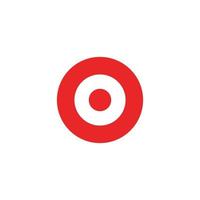 Target icon vector ilustration template