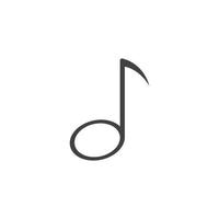 Music Note Icon Vector illustration design