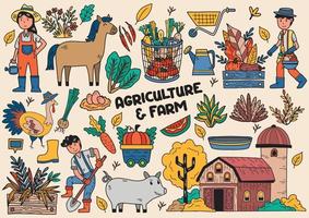 farming vector illustration Vector for banner