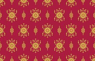 Ethnic damask abstract pattern art. Seamless pattern in tribal, folk embroidery, Tribal cloth style. Ogee geometric art ornament print.Design for carpet,  clothing, wrapping, fabric, cover, textile vector