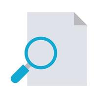 File search Isolated Vector icon which can easily modify or edit