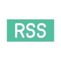 Rss Isolated Vector icon which can easily modify or edit