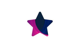 awesome abstract star logo design template business vector icon