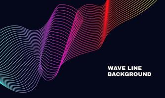 abstract background with dynamic waves line and particles suitable for design background part 1 vector