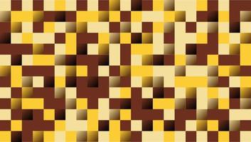 Brown squares vector composition wallpaper.