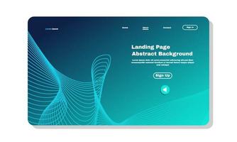 stock illustration abstract background design landing page template design web page design for website and mobile part 3 vector