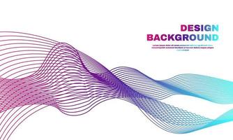 stock illustration abstract geometric background with connected lines and wave molecule and communication part 4 vector