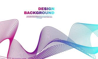 stock illustration abstract geometric background with connected lines and wave molecule and communication part 3 vector