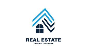 abstract real estate simple modern logo for the company relating to home business design vector part 7