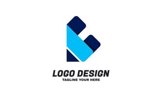 stock vector Simple and clean flat design of  logo vector template for business