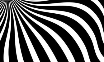 ilustración de stock fondo de patrón de diseño en blanco y negro con ilusión óptica fondo geométrico abstracto parte 2 vector