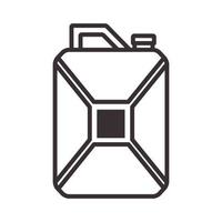 lines jerrycans logo symbol icon vector graphic design illustration