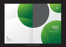 corporate company profile cover vector