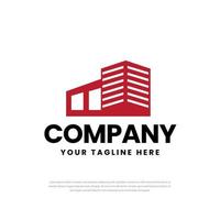 Modern Real Estate Company Logo. Building Construction Work Industry logo concept icon.symbol,icon,design template vector
