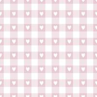 Gingham pattern seamless Plaid repeat vector in Brown and white. Design for print, tartan, gift wrap, textiles, checkered background for tablecloths.