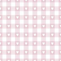 Gingham pattern seamless Plaid repeat vector in Brown and white. Design for print, tartan, gift wrap, textiles, checkered background for tablecloths.