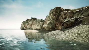 rock formation on the Costa Brava video