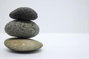 Stack of spa stone photo