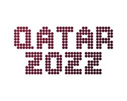 Football qatar 2022 tournament background. Vector illustration Football Pattern for banner, card, website. burgundy color national flag qatar world cup 2022