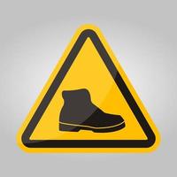 Please take off your outdoor shoes or do not enter with boots vector