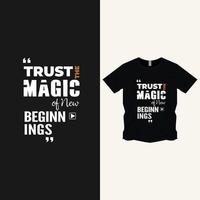 Typographic Tshirt Designs vector