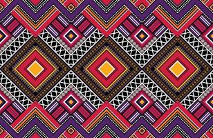 Seamless oriental geometric ethnic pattern for background or wallpaper. Carpet floor curtain design vector