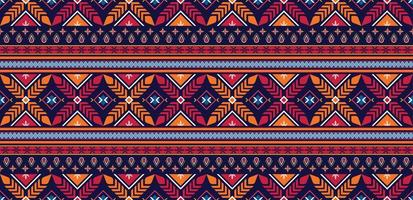Seamless oriental geometric ethnic pattern for background or wallpaper. Carpet floor curtain design vector