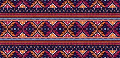 Seamless oriental geometric ethnic pattern for background or wallpaper. Carpet floor curtain design vector