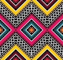 ethnic pattern design for clothes vector