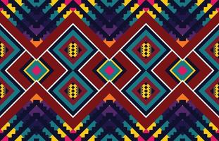 ethnic pattern design for clothes vector