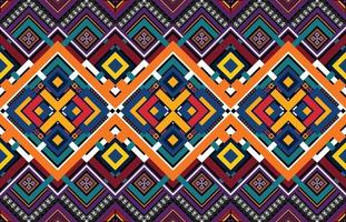 ethnic pattern design for clothes vector