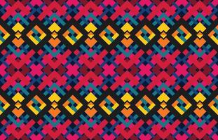 ethnic pattern design for clothes vector