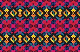 ethnic pattern design for clothes vector