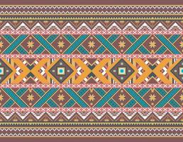 ethnic pattern design for clothes vector