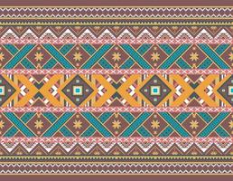 ethnic pattern design for clothes vector