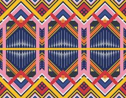 ethnic pattern design for clothes vector