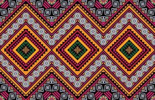 ethnic pattern design for clothes vector