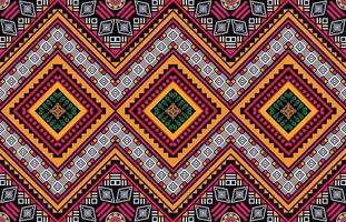 ethnic pattern design for clothes vector