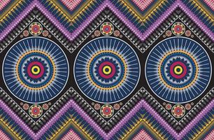 ethnic pattern design for clothes vector