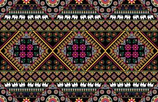 ethnic pattern design for clothes vector