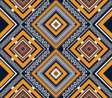 Seamless oriental geometric ethnic pattern for background or wallpaper. Carpet floor curtain design vector