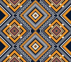 Seamless oriental geometric ethnic pattern for background or wallpaper. Carpet floor curtain design vector