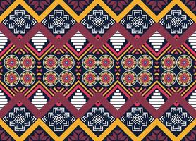 ethnic pattern design for clothes vector