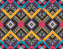ethnic pattern design for clothes vector