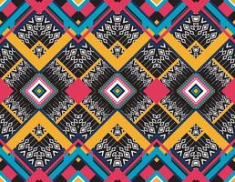 ethnic pattern design for clothes vector